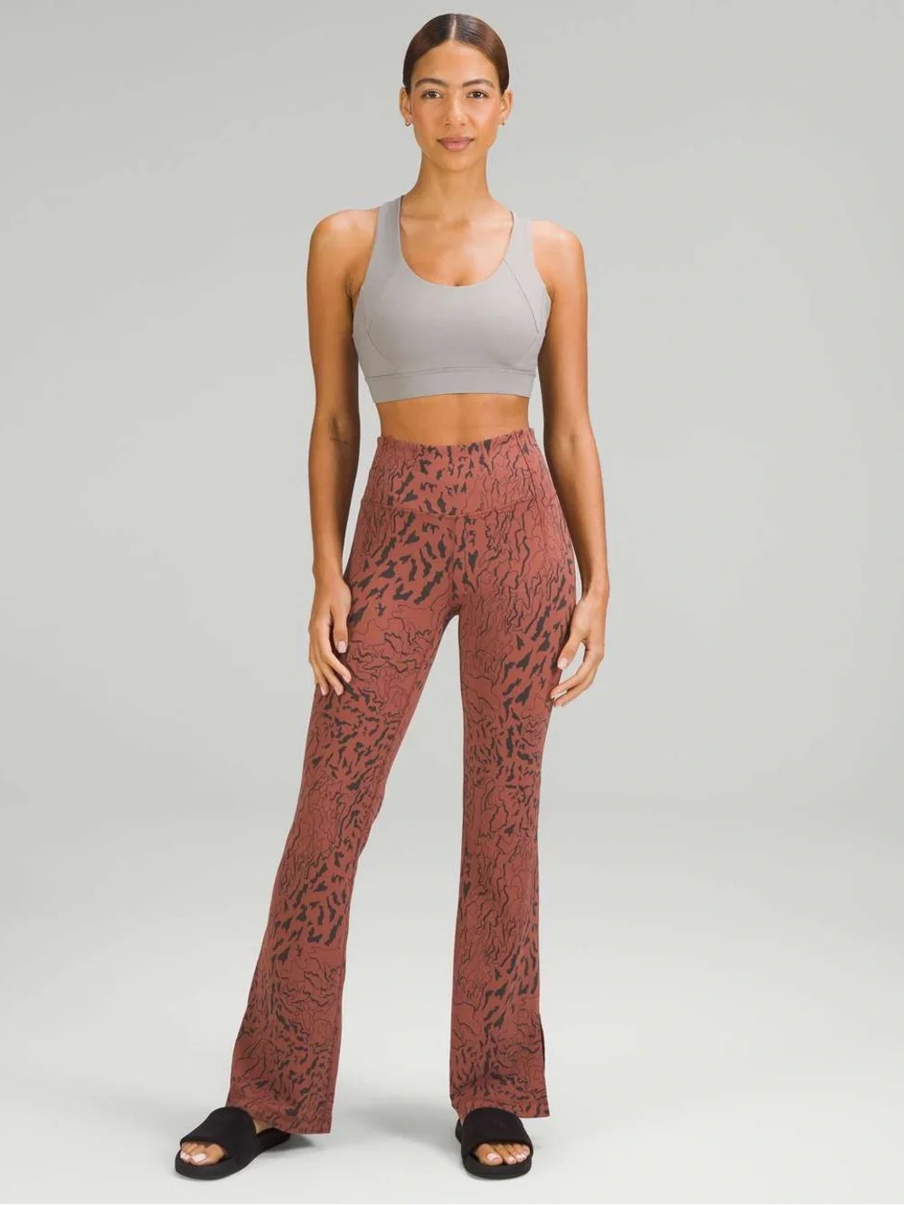 Lululemon Groove Super-High-Rise Split-Hem Flare Pant *Nulu